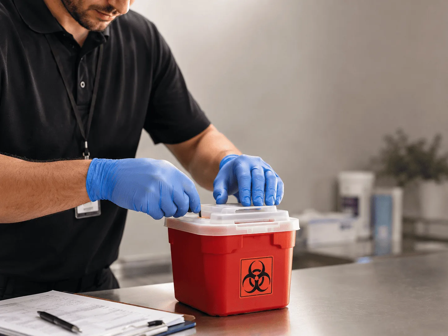 Why choose Sharps Waste Disposal in Hawkeye, IA